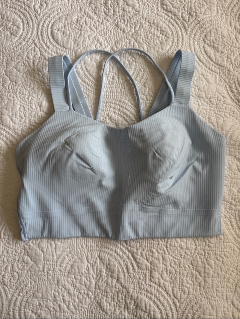 LULULEMON Like a Cloud Ribbed Strappy Bralette